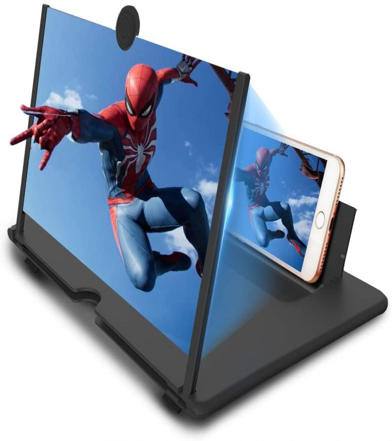 HD 3D Mobile Screen Magnifier – 12″ Foldable Smartphone Video Amplifier HD 3D ┃ موبائل اسکرین میگنیفائر - 12″ فولڈ ایبل اسمارٹ فون ویڈیو یمپلیفائر