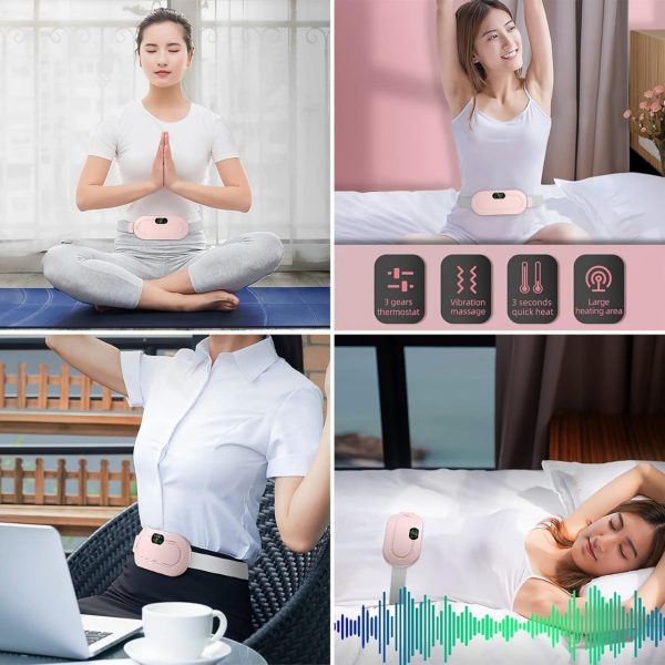 Menstrual Pain Relief Heating Belt – Electric & Portable ┃ ماہواری کے درد میں ریلیف ہیٹنگ بیلٹ - الیکٹرک اور پورٹیبل