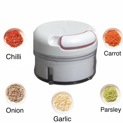 Mini Speedy Chopper Manual Hand-Pull Food Processor | مینی سپیڈی ہیلی کاپٹر دستی ہاتھ سے کھینچنے والا فوڈ پروسیسر