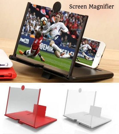 HD 3D Mobile Screen Magnifier – 12″ Foldable Smartphone Video Amplifier HD 3D ┃ موبائل اسکرین میگنیفائر - 12″ فولڈ ایبل اسمارٹ فون ویڈیو یمپلیفائر