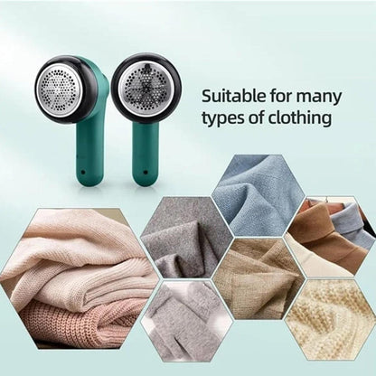 Rechargeable Lint Remover | Gentle Fabric Fuzz Cleaner (With Box) | باکس کے ساتھ ریچارج ایبل لنٹ ریموور نرم فیبرک فز کلینر