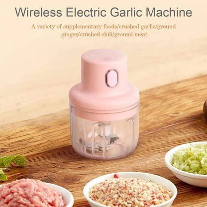 Electric Garlic Chopper & Grinder Smart Mini Food Processor | الیکٹرک گارلک ہیلی کاپٹر اور گرائنڈر اسمارٹ منی فوڈ پروسیسر