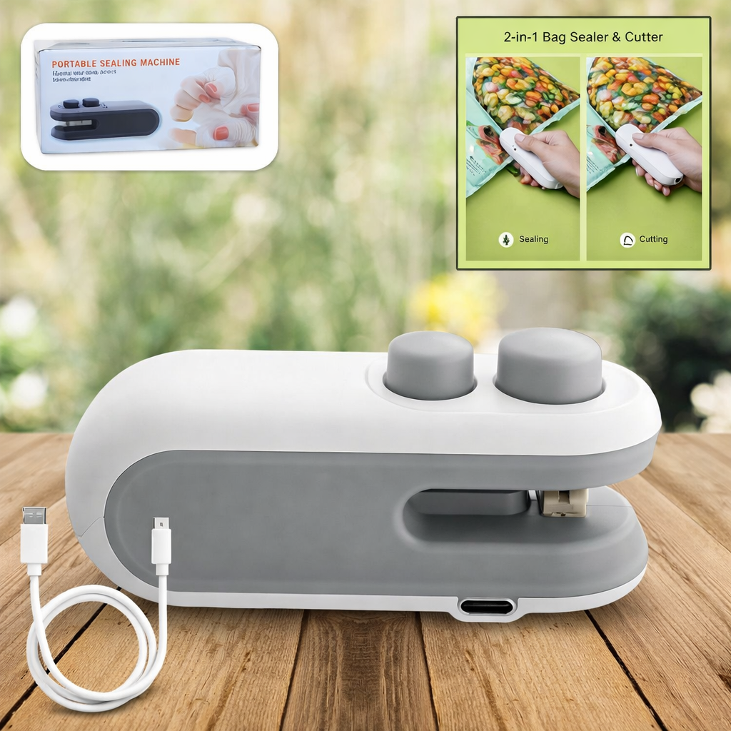 Portable Sealing Machine – Mini Handheld Bag Heat Sealer